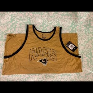 Nike men’s rams tank shirts